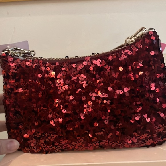 Kate Spade New York Kiki Deep Berry Convertible Crossbody.NWT🔺FIRM🔺 - Picture 8 of 15